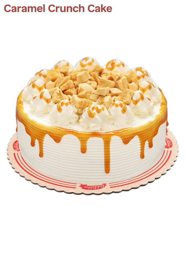 Caramel Crunch Cake (pre order)