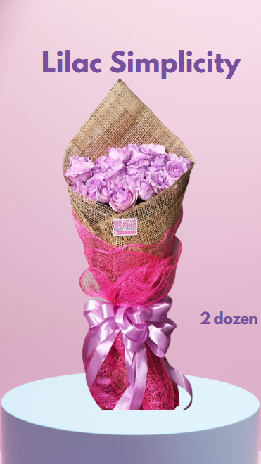 2 Dozen- LILAC SIMPLICITY