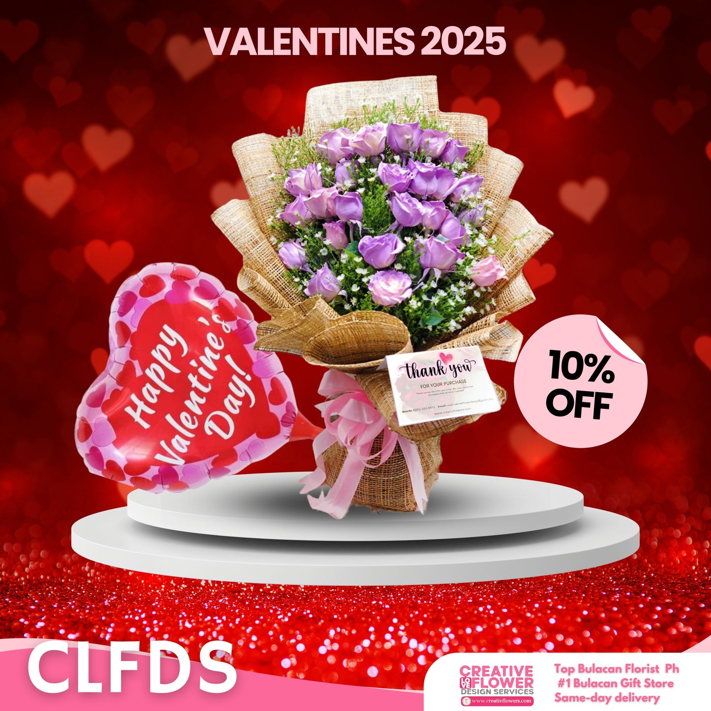 Val - 2 dozen - Lilac and Love
