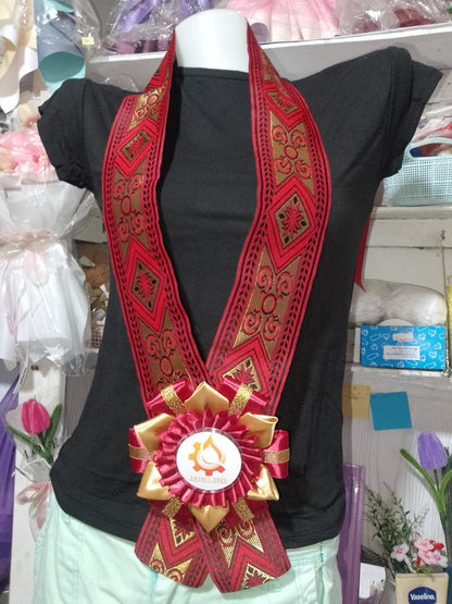 Ethnic Lei - Red