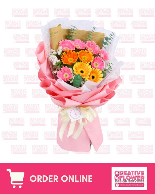 Daisy - Blush Sunrise Bouquet