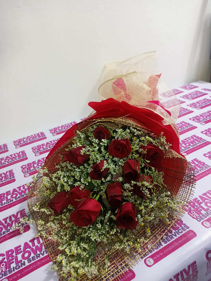 1 dozen - Red and Lovely