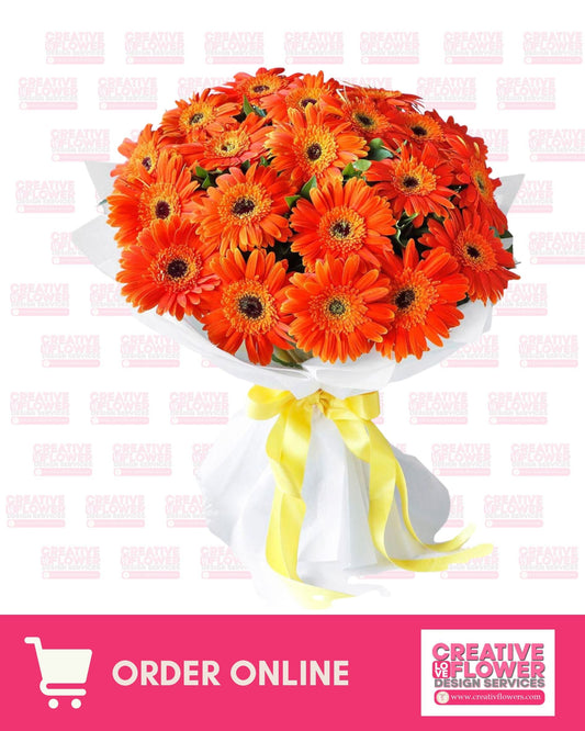 Warm Sunshine Bouquet 4 doz