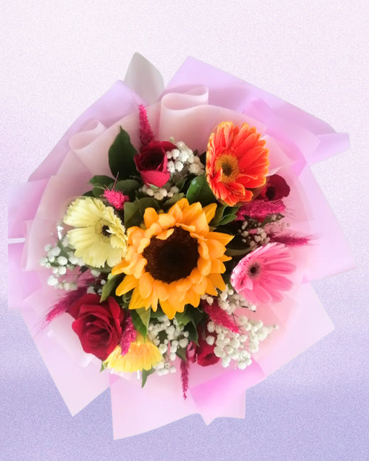 Sunlit Gerbera Charm