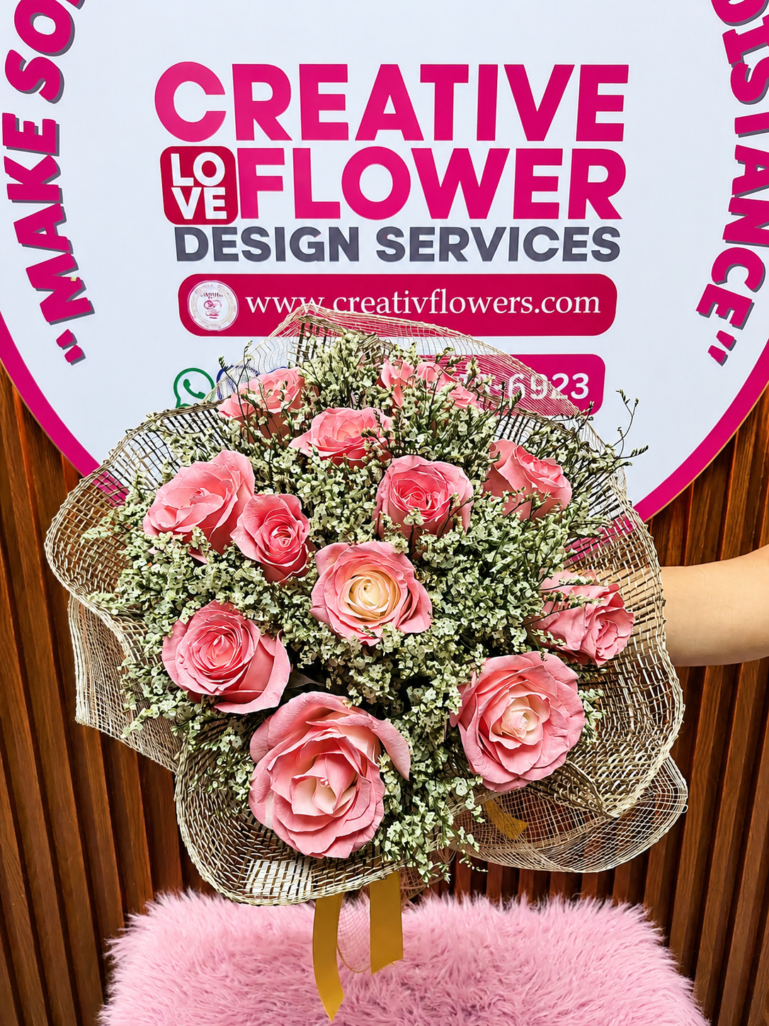 1 dozen -  Fairy Light Pink (Imported)