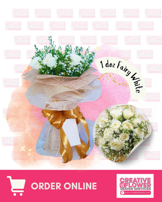 1 dozen Fairy White Purity