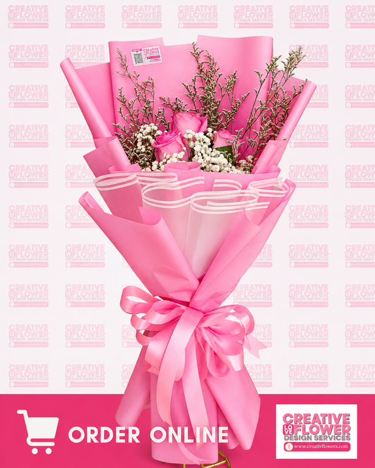 3 Stems - HotPink Babe