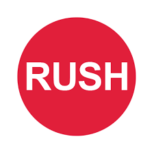 RUSH FEE 1-5 pcs