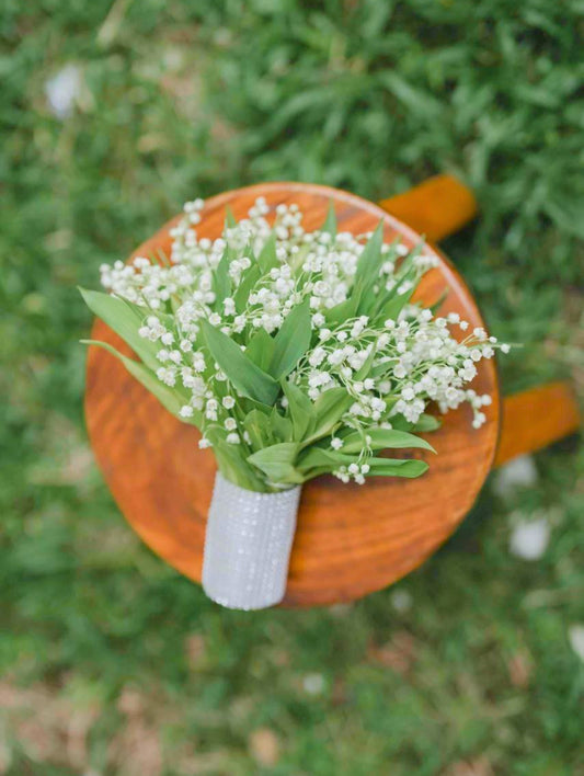 Pure Bliss – Lily of the Valley Bridal Bouquet