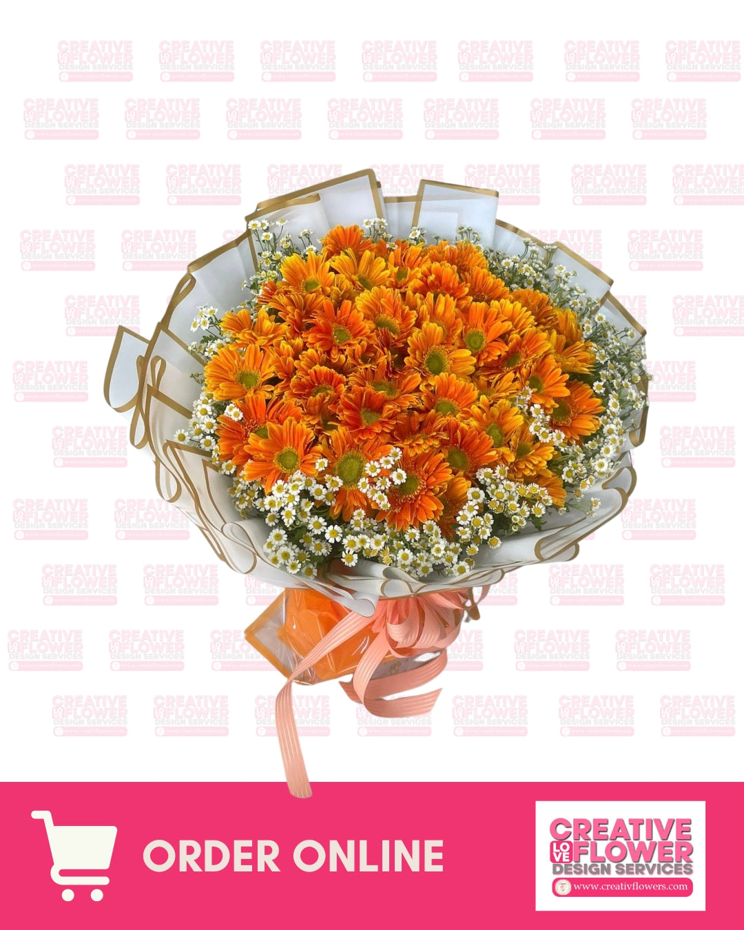Daisy - Citrus Daisy Delight Overload (50 stems)