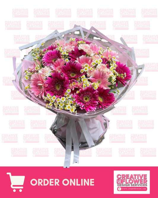 Daisy - Magenta Blush