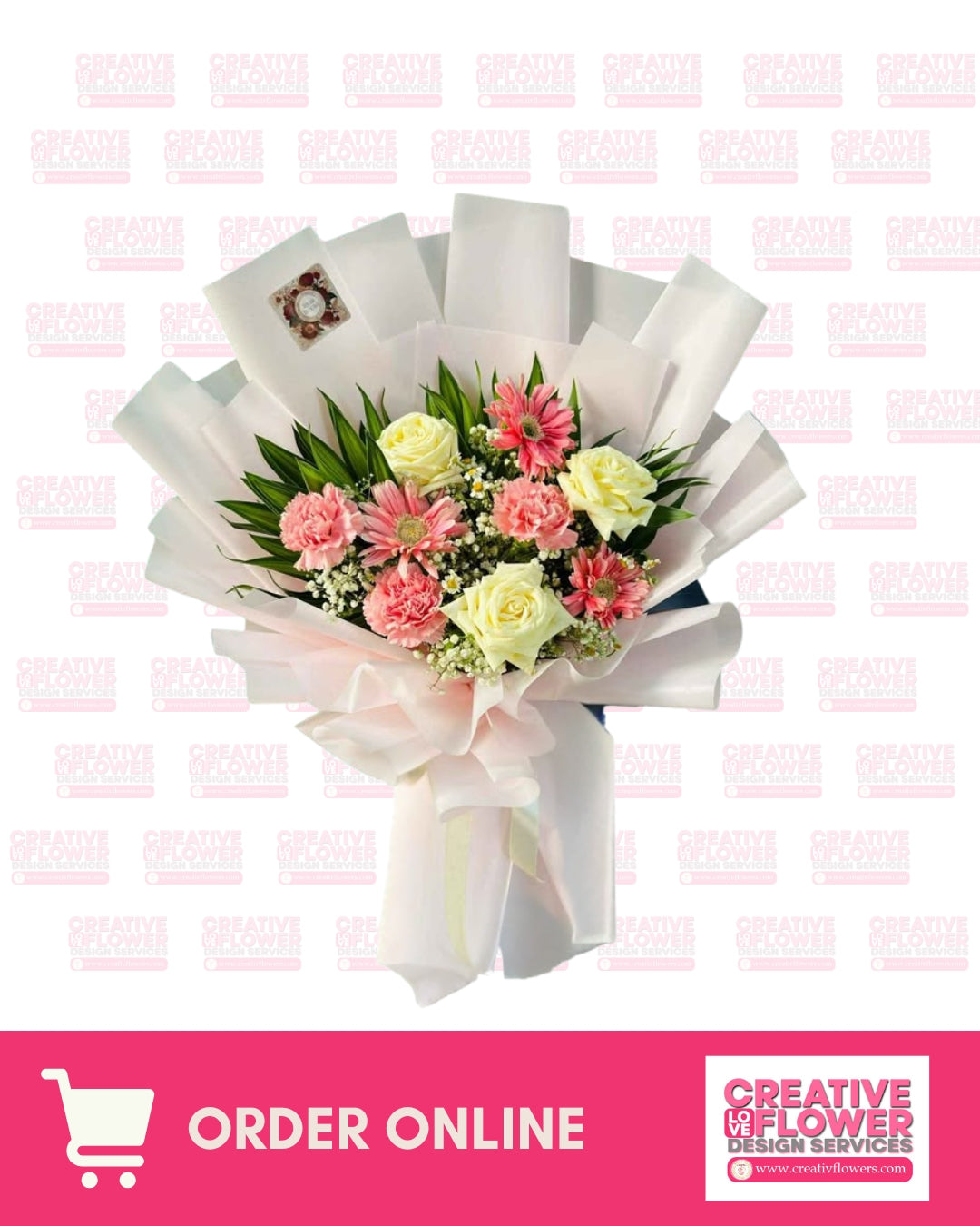 Daisy - Classic Harmony Bouquet