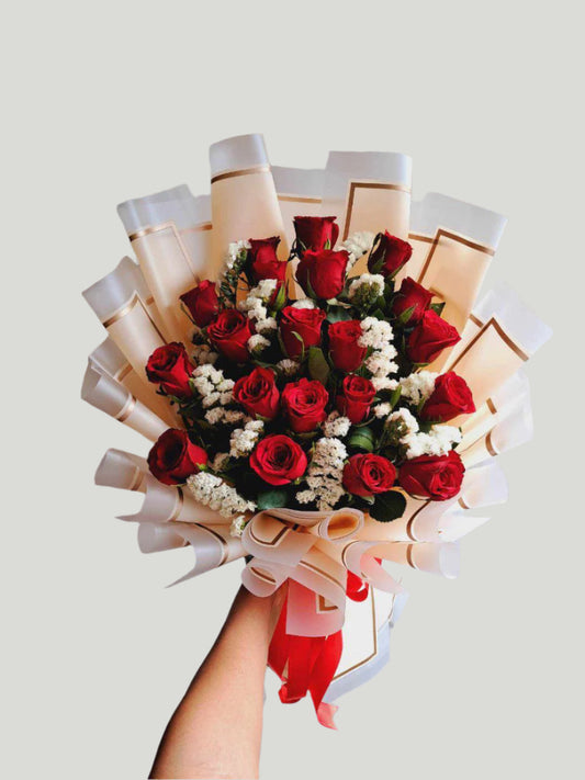 Double Passion – 24 Red Roses