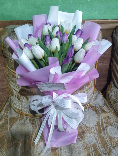 18 tulips - Purple Enchanteur