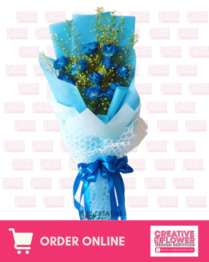 1 dozen  - Cool Blue