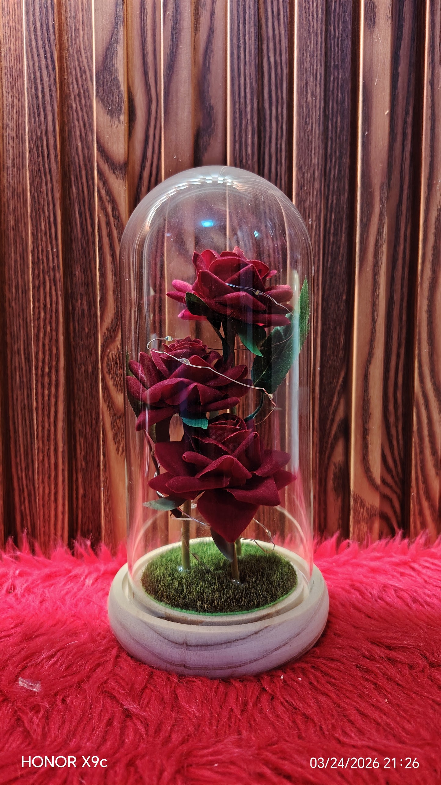 Beauty and the Beast inspiredTrio roses