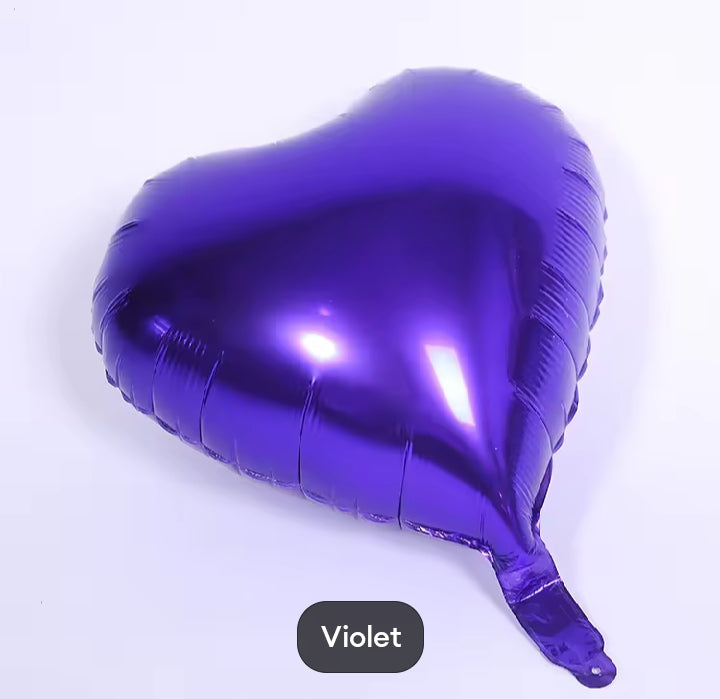 10 inch heart shape balloon