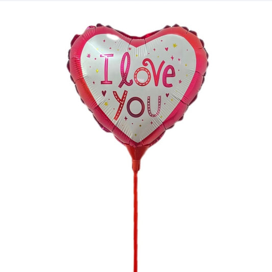 10 inch I LOVE YOU Foil Ballon