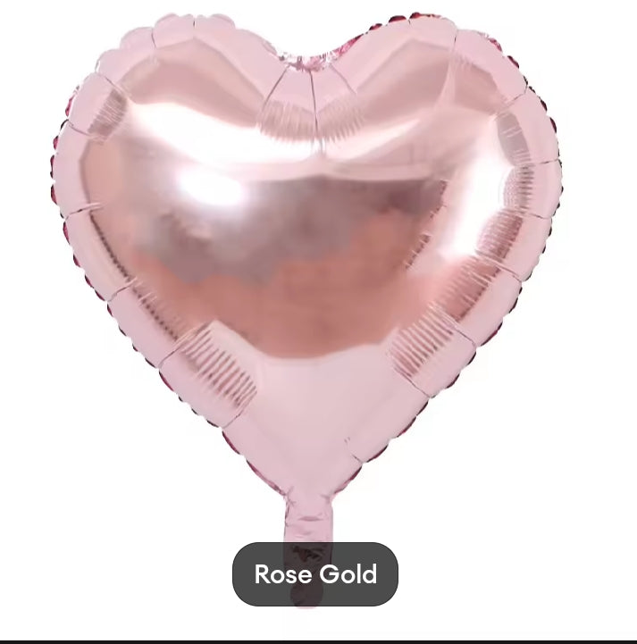 10 inch heart shape balloon