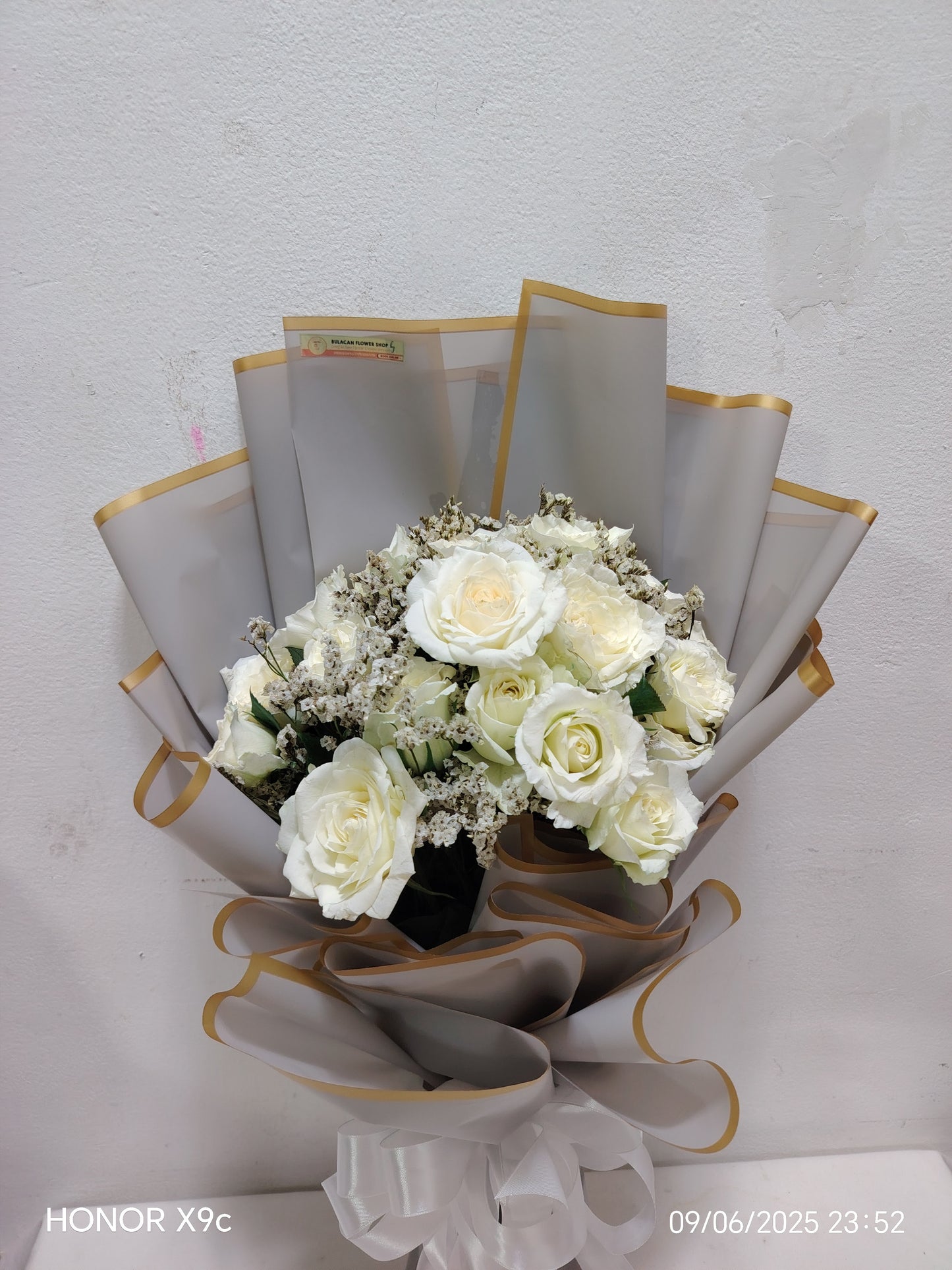 2 dozen White Roses - Dream Babe