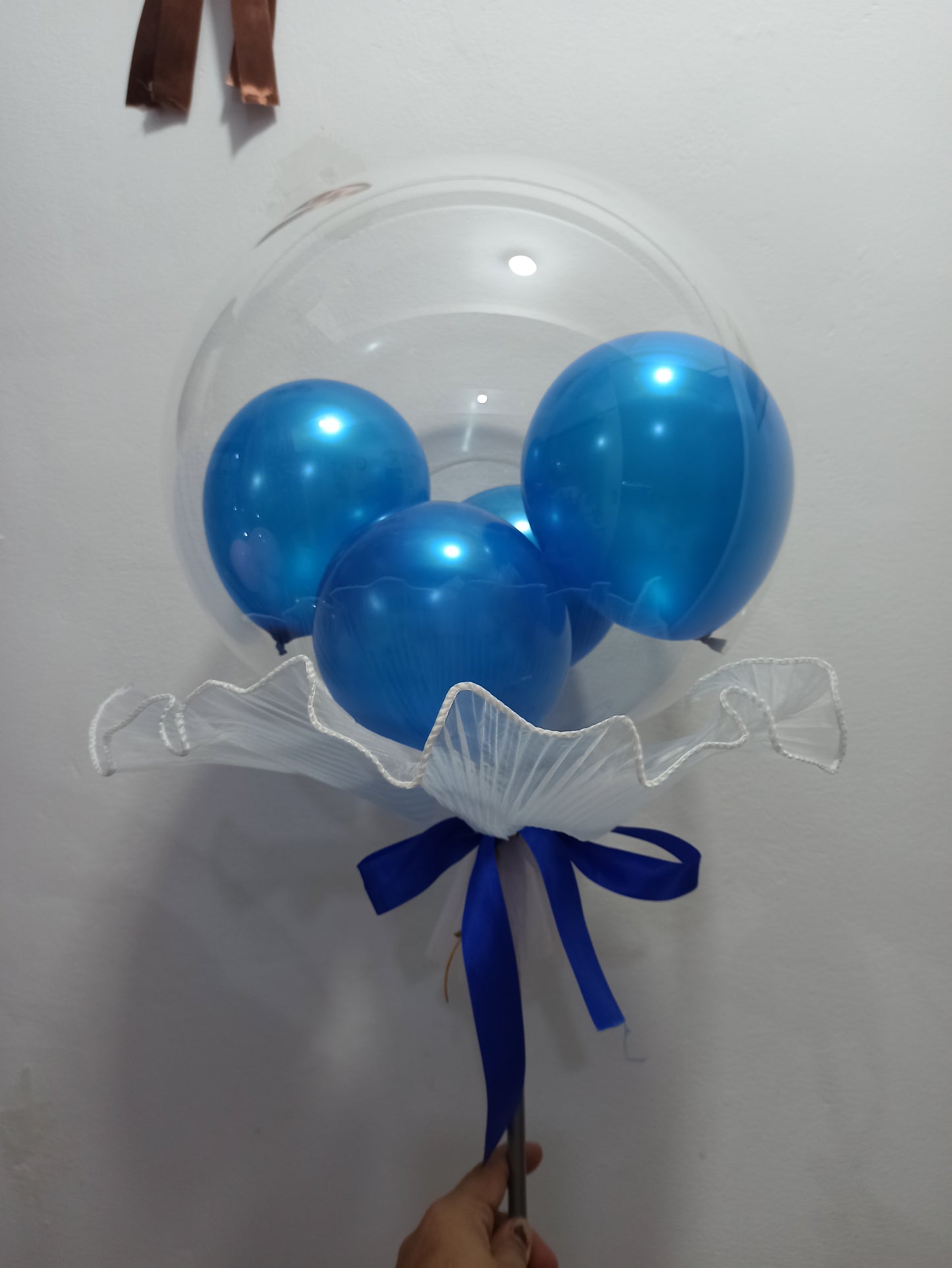 Blue Bobo Balloon