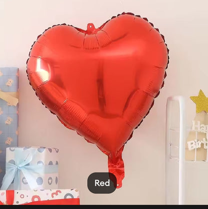 10 inch heart shape balloon