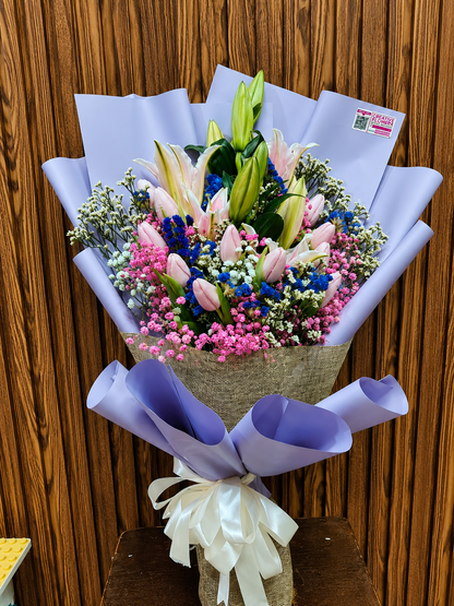 Tulips x Stargazer mix emotions