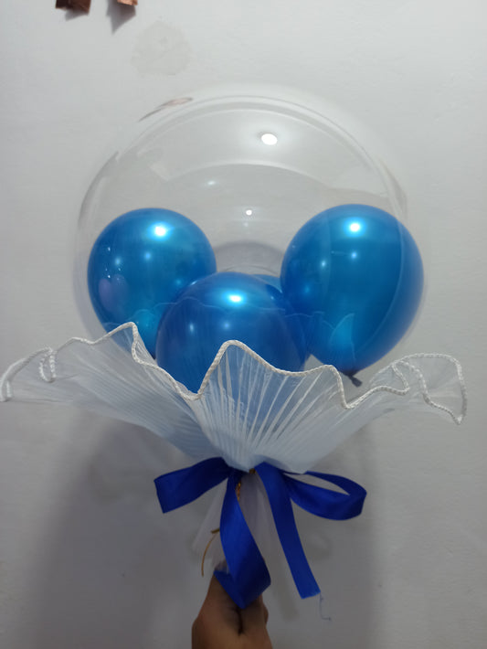 Blue Bobo Balloon