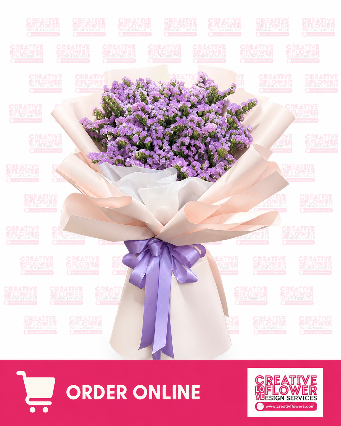 Purple Statice