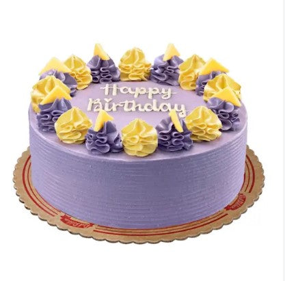 Red Ribbon - Ube round supreme