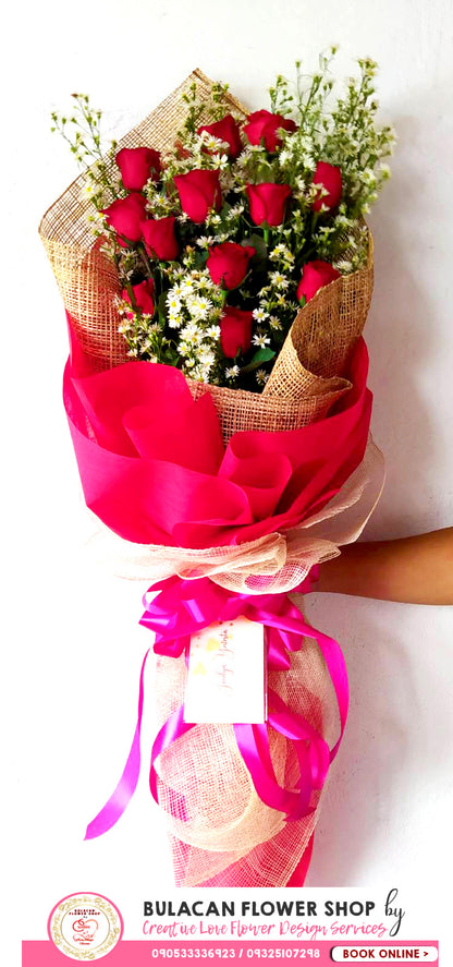 1 dozen - Red and Lovely