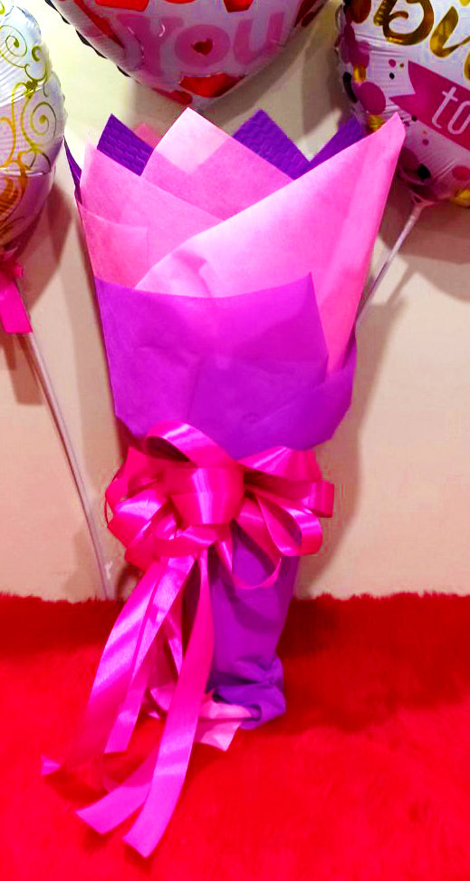 Chocolate Bouquet - Sweet pink purple Ferrero