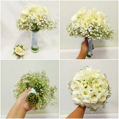 Bridal bouquet White Accent