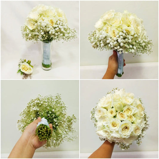 Bridal bouquet White Accent