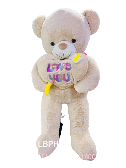 Bear - 5ft LOVE YOU SWEET TEDDY BEAR