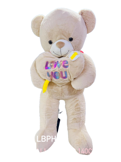 Bear - 5ft LOVE YOU SWEET TEDDY BEAR
