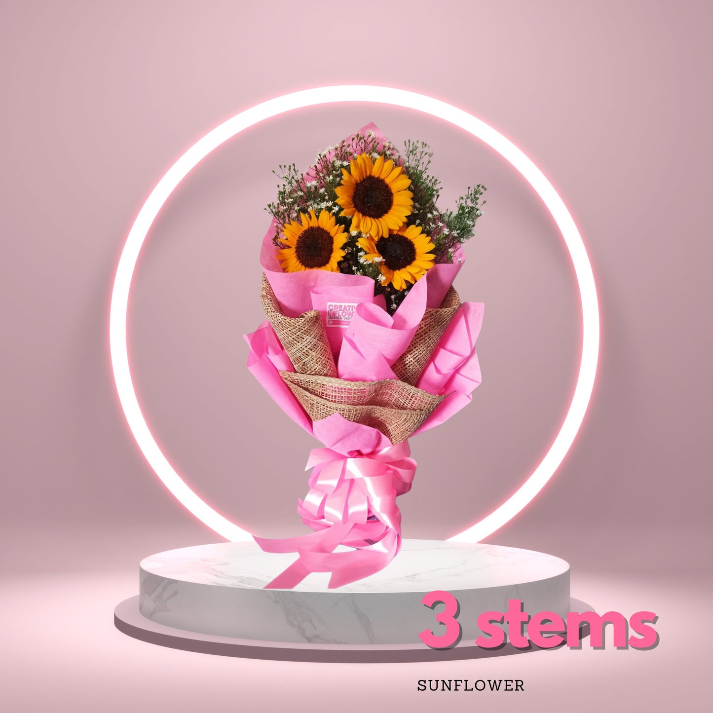 Sunflower- SINGLE - PINK