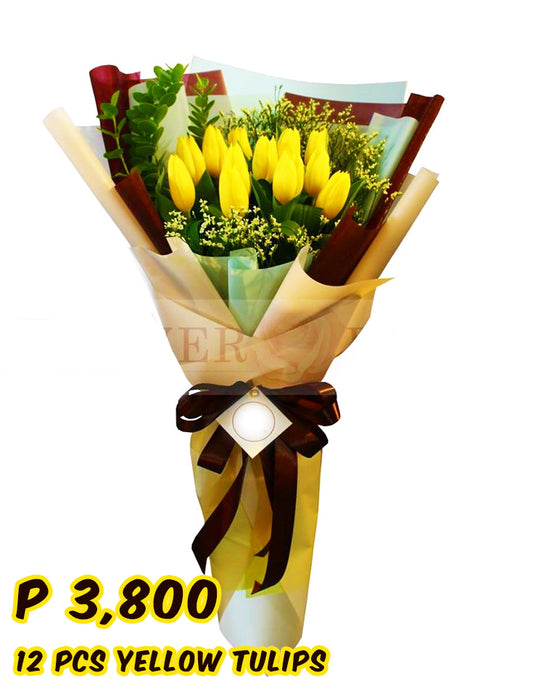 Tulips -  Yellow me and you
