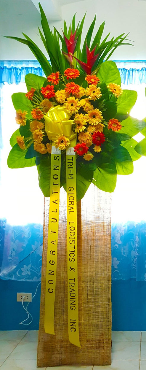 Single Standee Design Single Standee Congratulations – CREATIVE LOVE FLOWER DESIGN SERVICES