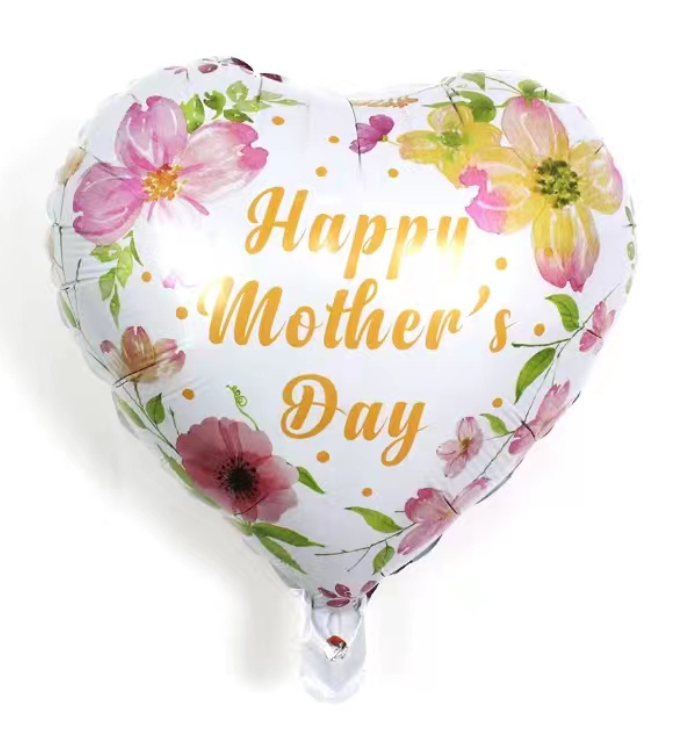 Happy Mother's day foil Balloon- Floral