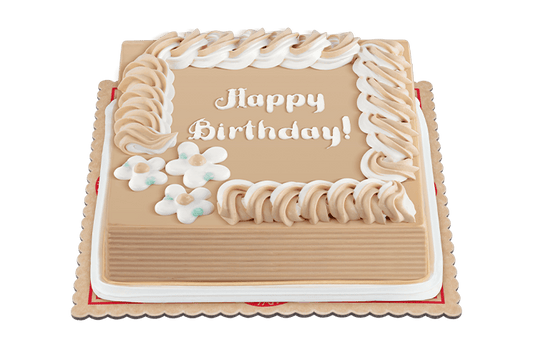 Creamy Caramel Dedication Cake - Jr Size