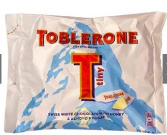 Toblerone Mini Swiss Milk Chocolate Nuogat 200g