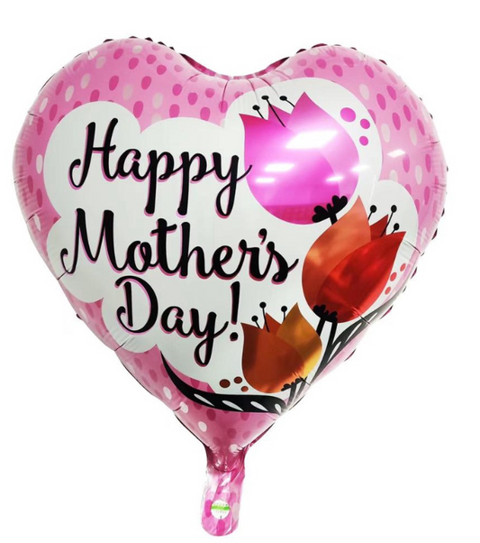 Happy Mother's day foil Balloon- Tulips