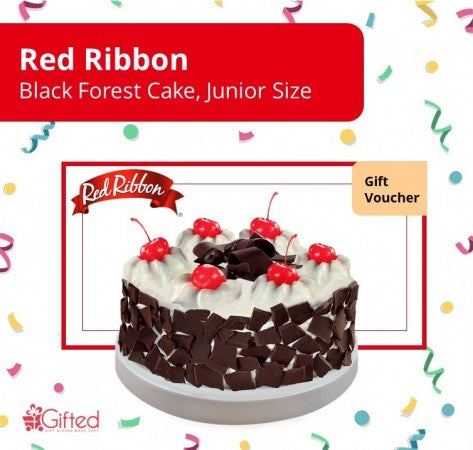 Red Ribbon Chocolate Cake